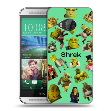 Силиконовый чехол на HTC One ME с принтом Шрек Shrek Силиконовый чехол на HTC One ME с принтом Шрек Shrek