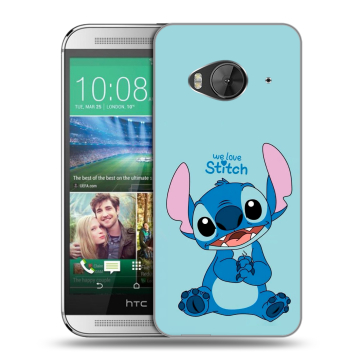 Силиконовый чехол на HTC One ME с принтом Лило и Стич Силиконовый чехол на HTC One ME с принтом Лило и Стич