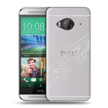 Силиконовый чехол на HTC One ME с принтом Сотворение мира Силиконовый чехол на HTC One ME с принтом Сотворение мира