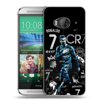 Силиконовый чехол на HTC One ME с принтом Реал Роналдо Силиконовый чехол на HTC One ME с принтом Реал Роналдо