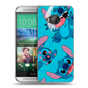 Силиконовый чехол на HTC One ME с принтом Лило и Стич Силиконовый чехол на HTC One ME с принтом Лило и Стич