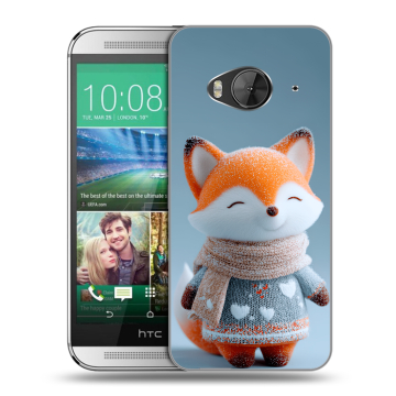 Силиконовый чехол на HTC One ME с принтом Лиса Силиконовый чехол на HTC One ME с принтом Лиса