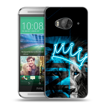 Силиконовый чехол на HTC One ME с принтом Король лев Силиконовый чехол на HTC One ME с принтом Король лев