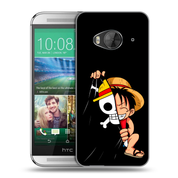 Силиконовый чехол на HTC One ME с принтом One Piece Ван Пис Силиконовый чехол на HTC One ME с принтом One Piece Ван Пис