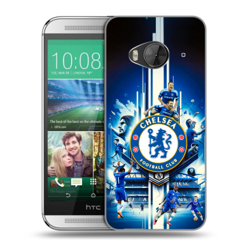 Силиконовый чехол на HTC One ME с принтом Chelsea Челси Силиконовый чехол на HTC One ME с принтом Chelsea Челси