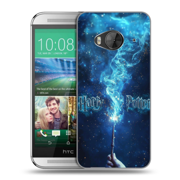 Силиконовый чехол на HTC One ME с принтом Harry Potter Гарри Поттер