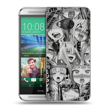 Силиконовый чехол на HTC One ME с принтом Ahegao Ахегао Аниме Силиконовый чехол на HTC One ME с принтом Ahegao Ахегао Аниме