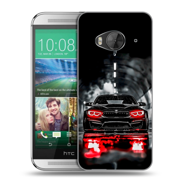 Силиконовый чехол на HTC One ME с принтом BMW БМВ Силиконовый чехол на HTC One ME с принтом BMW БМВ
