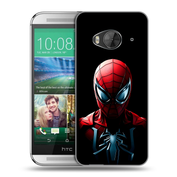 Силиконовый чехол на HTC One ME с принтом Spiderman Человек паук Силиконовый чехол на HTC One ME с принтом Spiderman Человек паук