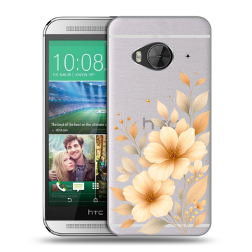 Силиконовый чехол на HTC One ME с принтом для девушки Силиконовый чехол на HTC One ME с принтом для девушки