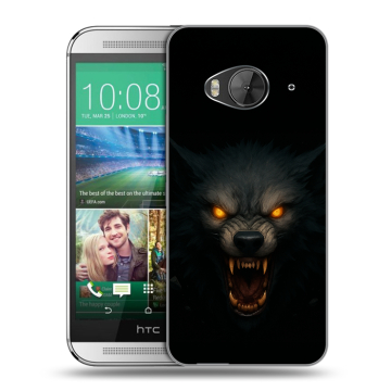 Силиконовый чехол на HTC One ME с принтом Волк Силиконовый чехол на HTC One ME с принтом Волк