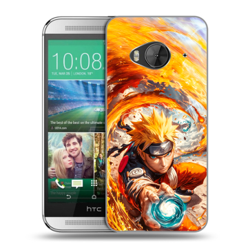 Силиконовый чехол на HTC One ME с принтом Аниме Наруто Naruto