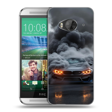 Силиконовый чехол на HTC One ME с принтом BMW БМВ Силиконовый чехол на HTC One ME с принтом BMW БМВ