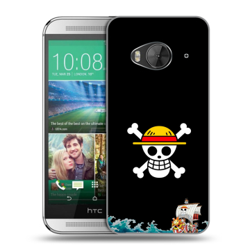 Силиконовый чехол на HTC One ME с принтом One Piece Ван Пис