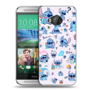 Силиконовый чехол на HTC One ME с принтом Лило и Стич Силиконовый чехол на HTC One ME с принтом Лило и Стич
