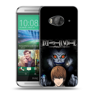 Силиконовый чехол на HTC One ME с принтом Death note Тетрадь смерти Силиконовый чехол на HTC One ME с принтом Death note Тетрадь смерти