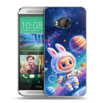 Силиконовый чехол на HTC One ME с принтом Labubu Лабубу