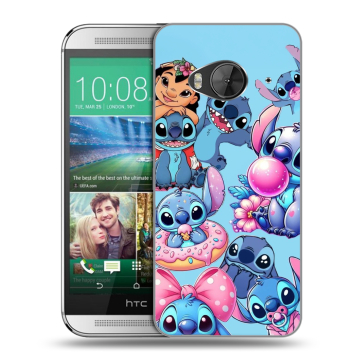 Силиконовый чехол на HTC One ME с принтом Лило и Стич Силиконовый чехол на HTC One ME с принтом Лило и Стич