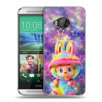 Силиконовый чехол на HTC One ME с принтом Labubu Лабубу