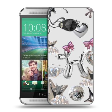 Силиконовый чехол на HTC One ME с принтом Y2K