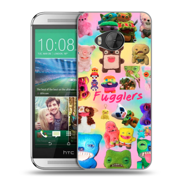 Силиконовый чехол на HTC One ME с принтом Флагер Fuggler Силиконовый чехол на HTC One ME с принтом Флагер Fuggler