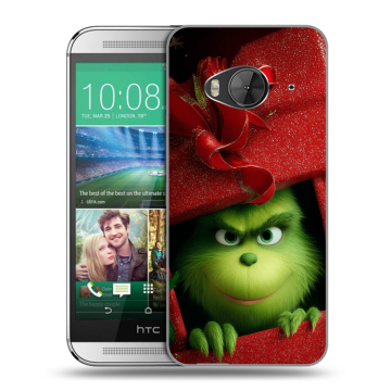 Силиконовый чехол на HTC One ME с принтом Новый год Силиконовый чехол на HTC One ME с принтом Новый год