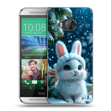 Силиконовый чехол на HTC One ME с принтом Новый год Силиконовый чехол на HTC One ME с принтом Новый год