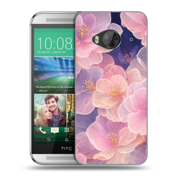 Силиконовый чехол на HTC One ME с принтом женский Силиконовый чехол на HTC One ME с принтом женский