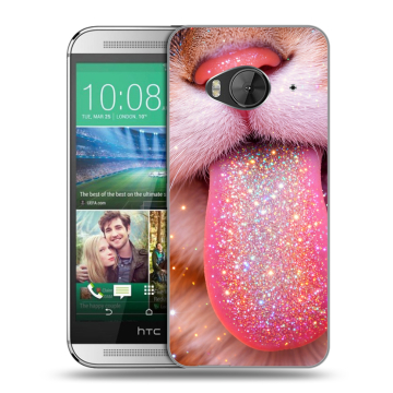 Силиконовый чехол на HTC One ME с принтом для девочек