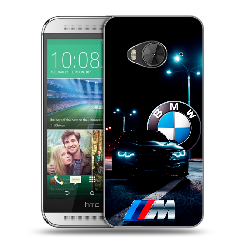 Силиконовый чехол на HTC One ME с принтом БМВ BMW Силиконовый чехол на HTC One ME с принтом БМВ BMW
