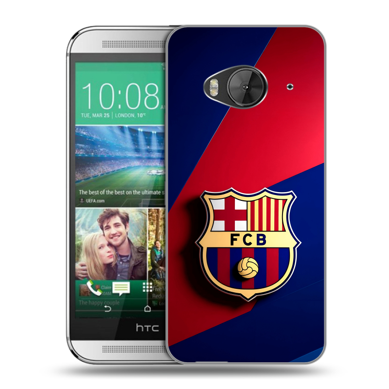 Силиконовый чехол на HTC One ME с принтом Барселона Barcelona Силиконовый чехол на HTC One ME с принтом Барселона Barcelona
