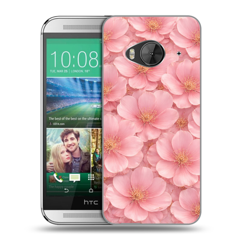 Силиконовый чехол на HTC One ME с принтом женский Силиконовый чехол на HTC One ME с принтом женский