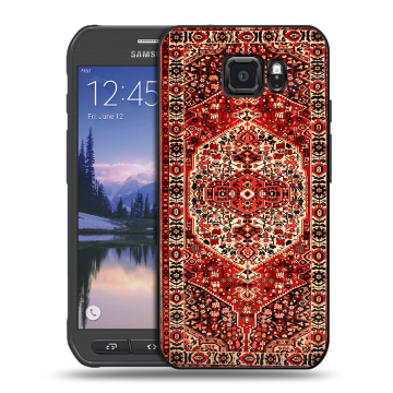 Пластиковый чехол на Samsung Galaxy S6 Active с принтом Ковер Пластиковый чехол на Samsung Galaxy S6 Active с принтом Ковер