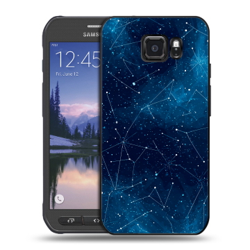 Пластиковый чехол на Samsung Galaxy S6 Active с принтом Космос звезды Пластиковый чехол на Samsung Galaxy S6 Active с принтом Космос звезды