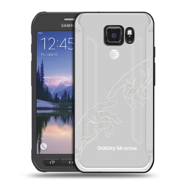 Пластиковый чехол на Samsung Galaxy S6 Active с принтом Сотворение мира Пластиковый чехол на Samsung Galaxy S6 Active с принтом Сотворение мира