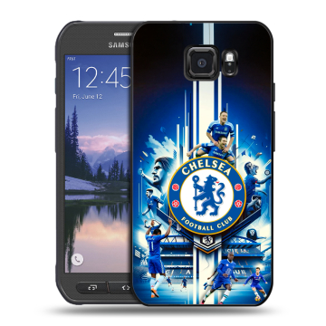 Пластиковый чехол на Samsung Galaxy S6 Active с принтом Chelsea Челси Пластиковый чехол на Samsung Galaxy S6 Active с принтом Chelsea Челси