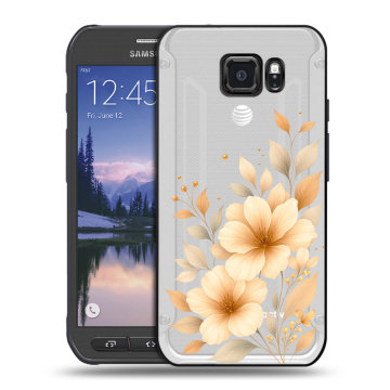 Пластиковый чехол на Samsung Galaxy S6 Active с принтом для девушки Пластиковый чехол на Samsung Galaxy S6 Active с принтом для девушки