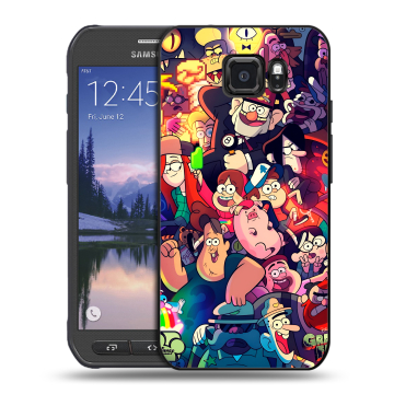 Пластиковый чехол на Samsung Galaxy S6 Active с принтом Gravity Falls Гравити Фолз