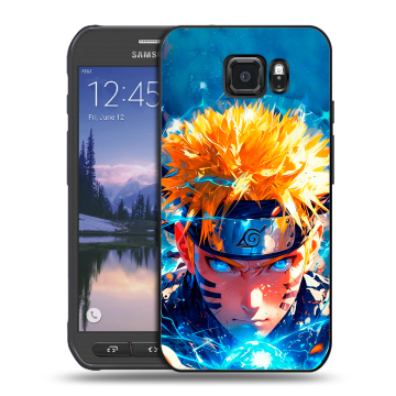 Пластиковый чехол на Samsung Galaxy S6 Active с принтом Аниме Наруто Naruto