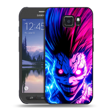 Пластиковый чехол на Samsung Galaxy S6 Active с принтом Death note Тетрадь смерти Пластиковый чехол на Samsung Galaxy S6 Active с принтом Death note Тетрадь смерти