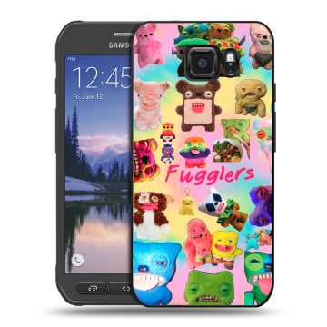 Пластиковый чехол на Samsung Galaxy S6 Active с принтом Флагер Fuggler Пластиковый чехол на Samsung Galaxy S6 Active с принтом Флагер Fuggler