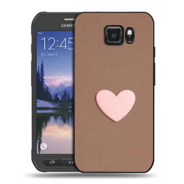 Пластиковый чехол на Samsung Galaxy S6 Active с принтом женский