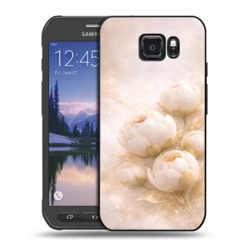 Пластиковый чехол на Samsung Galaxy S6 Active с принтом женский