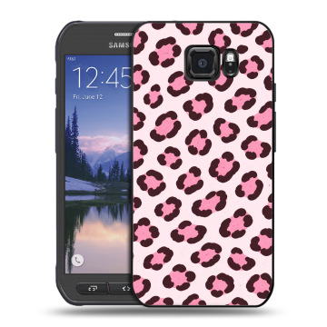 Пластиковый чехол на Samsung Galaxy S6 Active с принтом для девочек