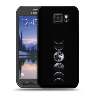 Пластиковый чехол на Samsung Galaxy S6 Active с принтом женский