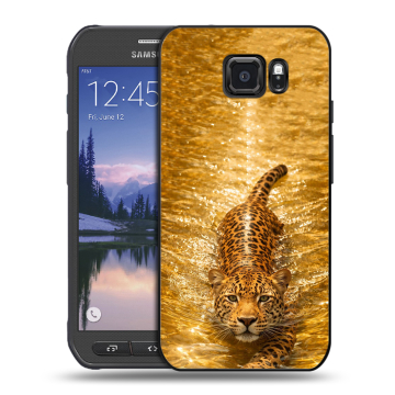 Пластиковый чехол на Samsung Galaxy S6 Active с принтом женский