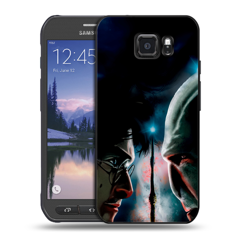 Пластиковый чехол на Samsung Galaxy S6 Active с принтом Гарри Поттер Harry Potter Пластиковый чехол на Samsung Galaxy S6 Active с принтом Гарри Поттер Harry Potter