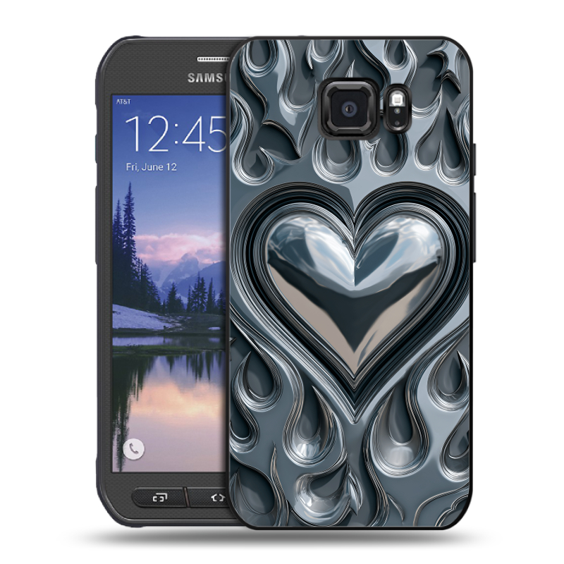 Пластиковый чехол на Samsung Galaxy S6 Active с принтом Y2K Пластиковый чехол на Samsung Galaxy S6 Active с принтом Y2K