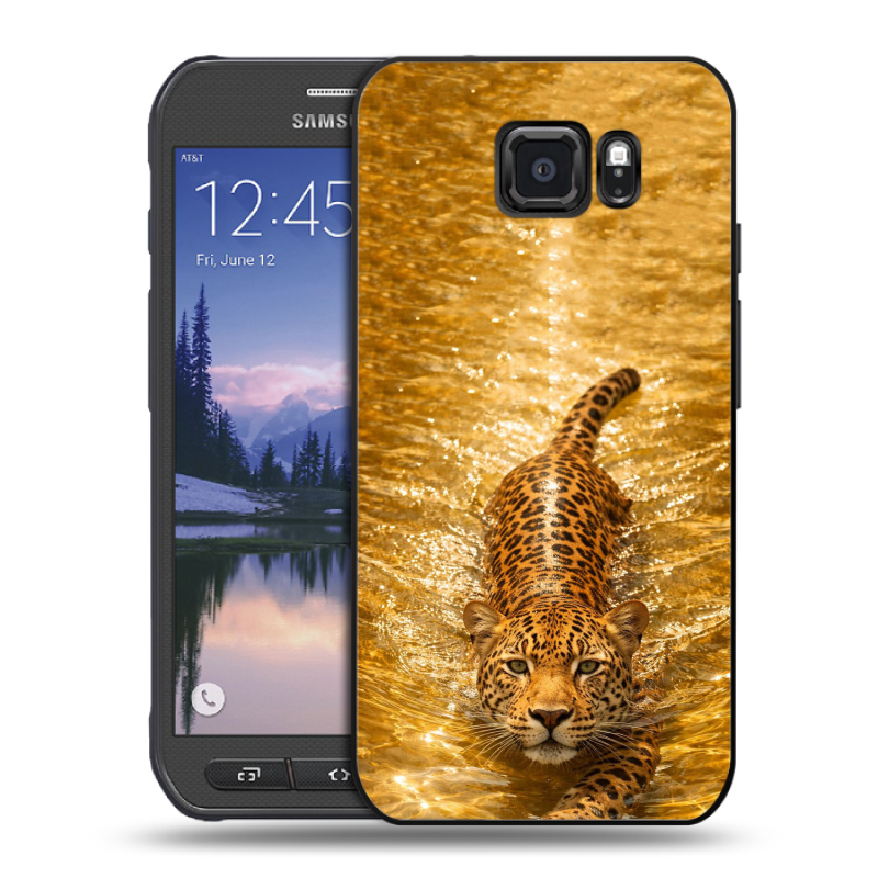 Пластиковый чехол на Samsung Galaxy S6 Active с принтом женский Пластиковый чехол на Samsung Galaxy S6 Active с принтом женский
