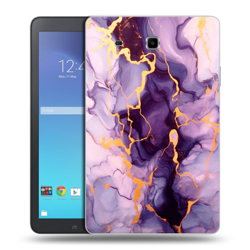 Силиконовый чехол на Samsung Galaxy Tab E 9.6 с принтом Мрамор Силиконовый чехол на Samsung Galaxy Tab E 9.6 с принтом Мрамор